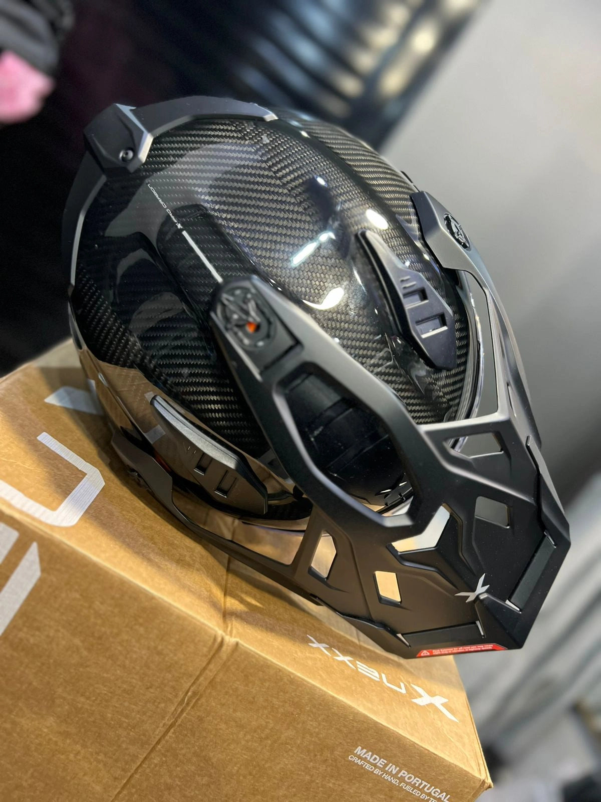 Casco NEXX X.WED3 ZERO PRO CARBONO NEGRO