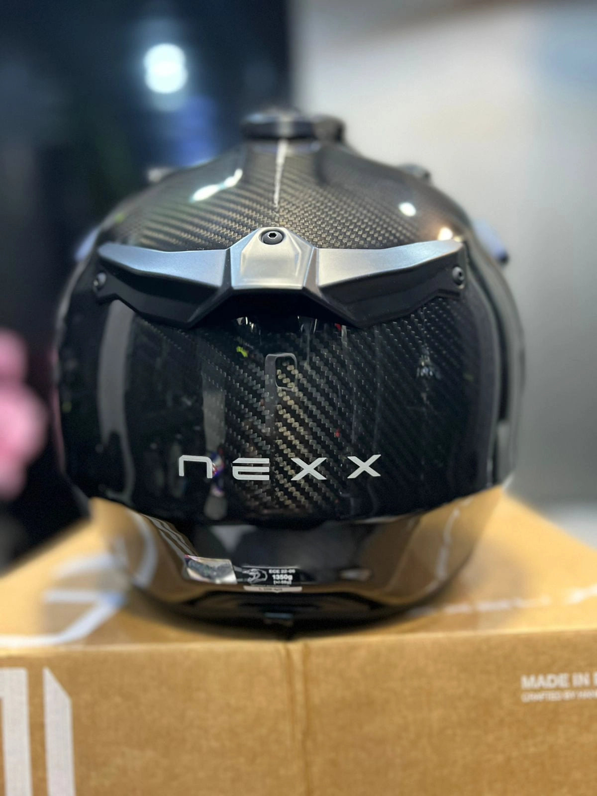 Casco NEXX X.WED3 ZERO PRO CARBONO NEGRO