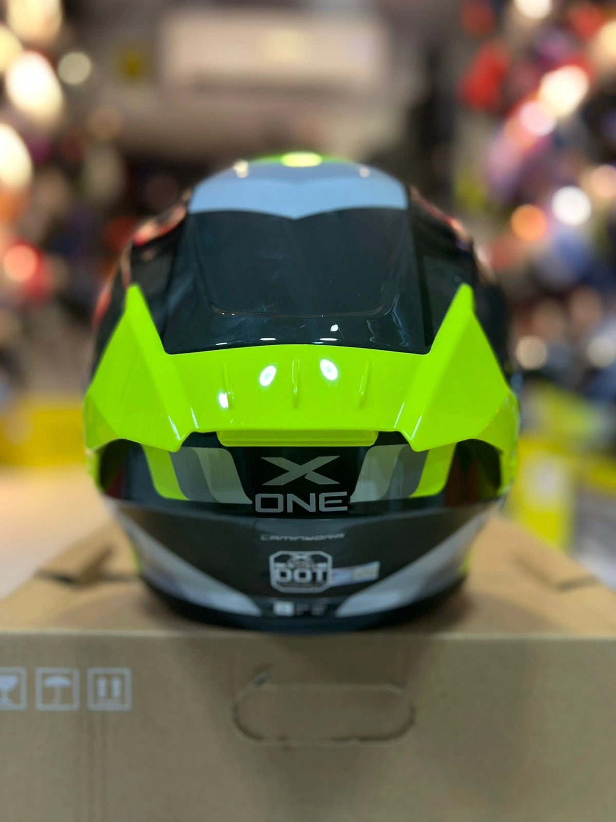 Casco X One 500RS Gris Verde