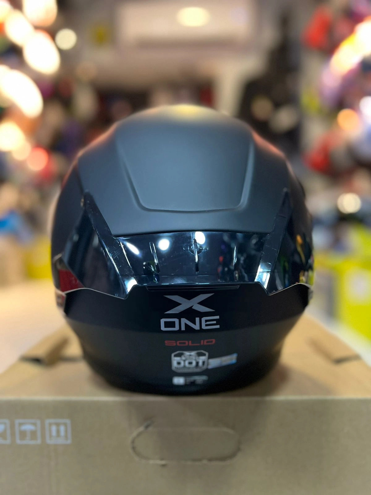 Casco X One 500RS Negro Rojo