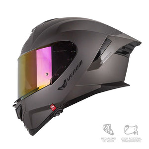 Casco SHAFT PRO SERIES 609 Venom - Gris oscuro