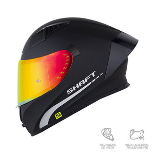Casco SHAFT 526 SP EVO SOLID - Negro Gris