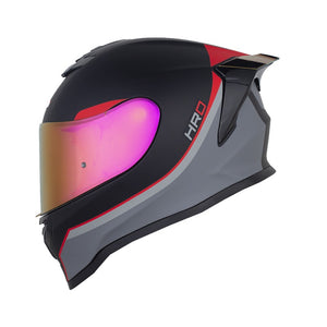 Casco HRO 506 SP MEYK - Negro Rojo