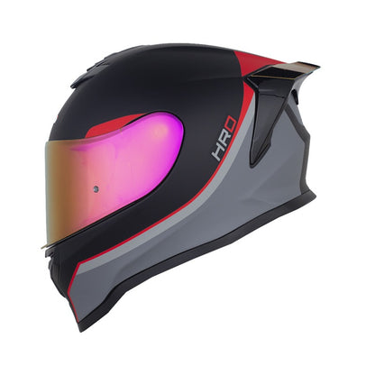 Casco HRO 506 SP MEYK - Negro Rojo