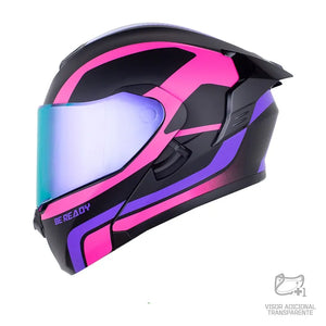 Casco X ONE 3000 RS PATCHEX Gris Amarillo Neon
