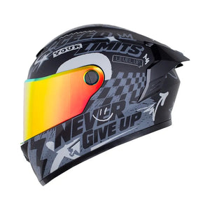 Casco X One 500 RS GRITTY Gris + Pinlock
