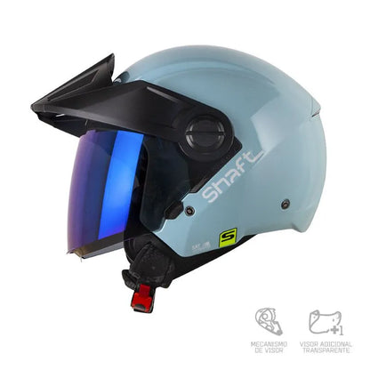 Casco SHAFT 212 Trick Brillo Turquesa