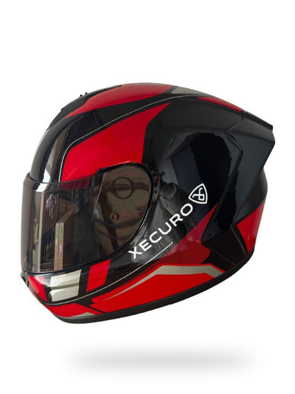 Casco Integral XECURO 921 Neo Rojo Negro