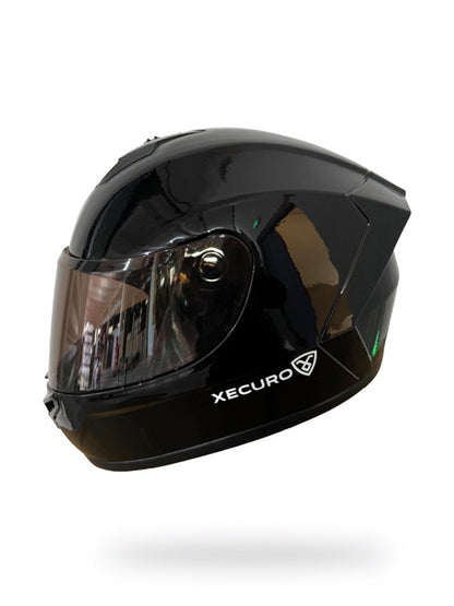Casco Integral XECURO 921 Solid Negro Brillante