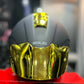 Casco PRO RIDER 711 Negro Dorado
