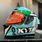 Casco KYT TT-REVO Leopard Prl Tricolore.