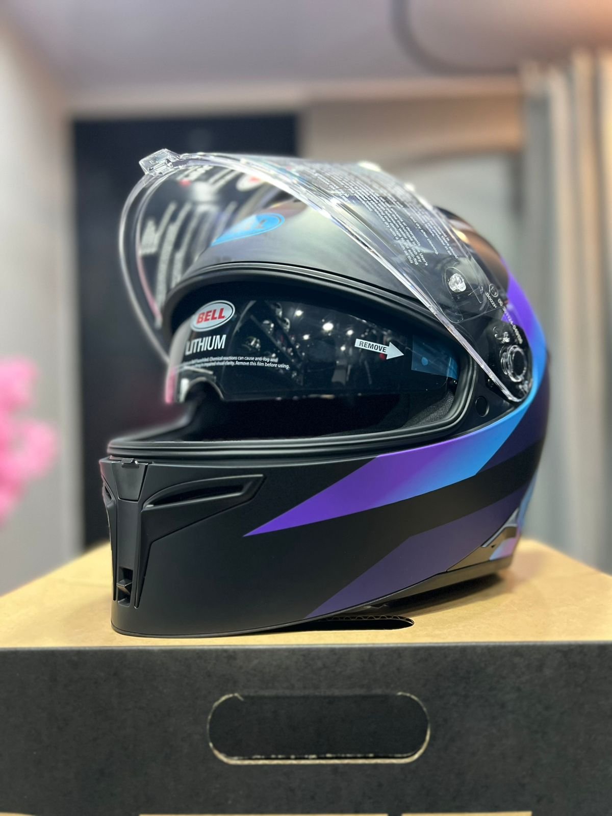 Casco BELL Lithium Morado