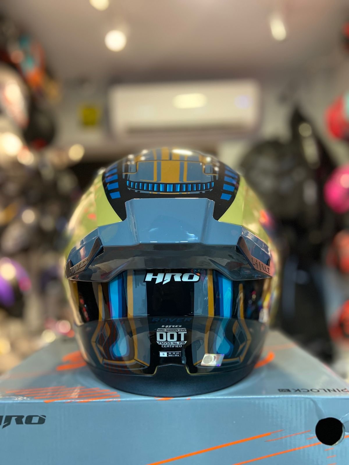 Casco Abatible HRO 3400DV Evo Rover Dorado