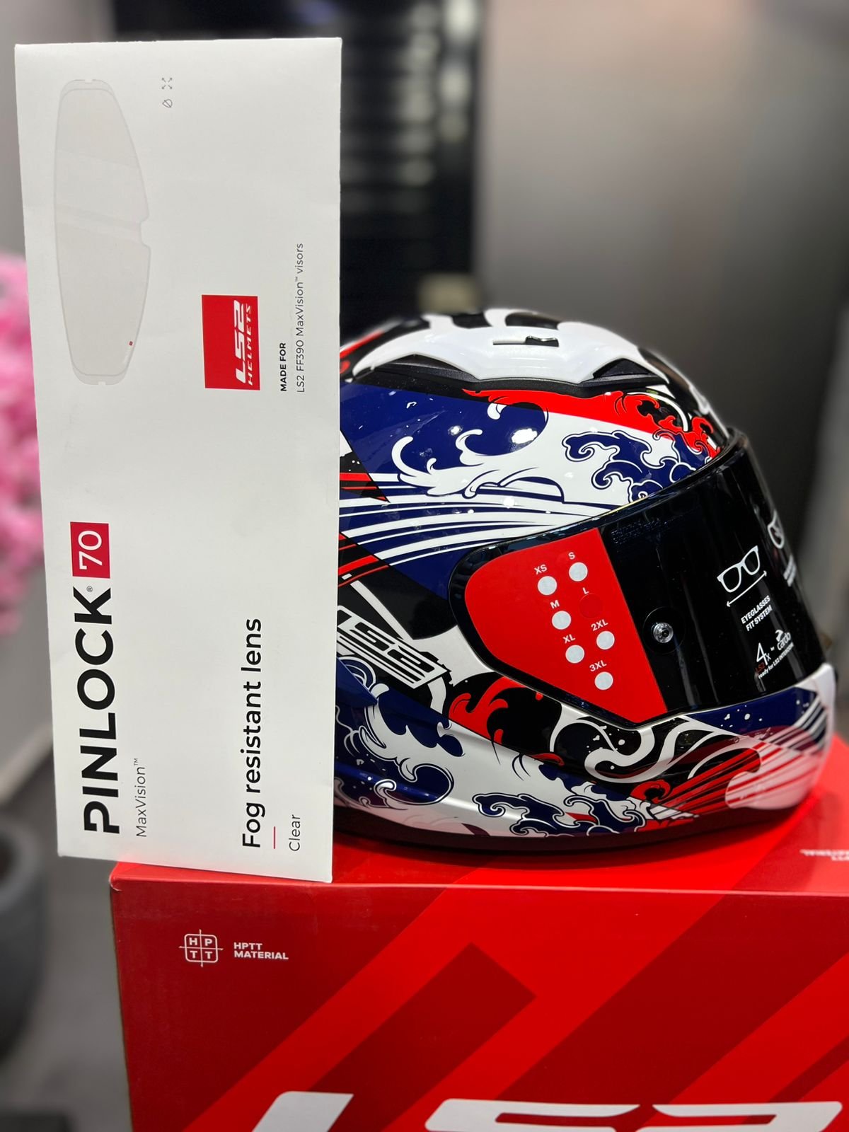 Casco LS2 FF353 Vigo Name Azul