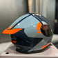 Casco HRO 506SP Ogal Gris Naranja