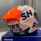 Casco Integral SHAFT 560 EVO Notes Naranja