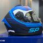 Casco SHAFT 582 sp Evo Lineal Azul