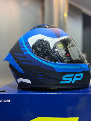 Casco SHAFT 582sp Evo Lineal Azul