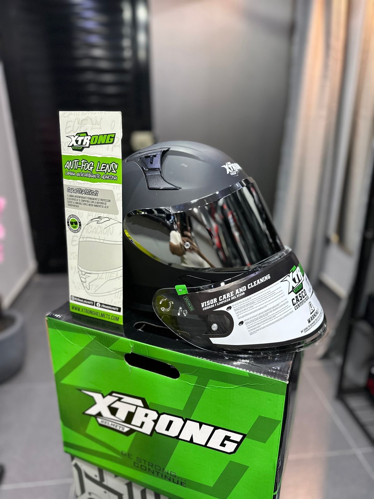 Casco Integral XTRONG Ranger Negro Mate