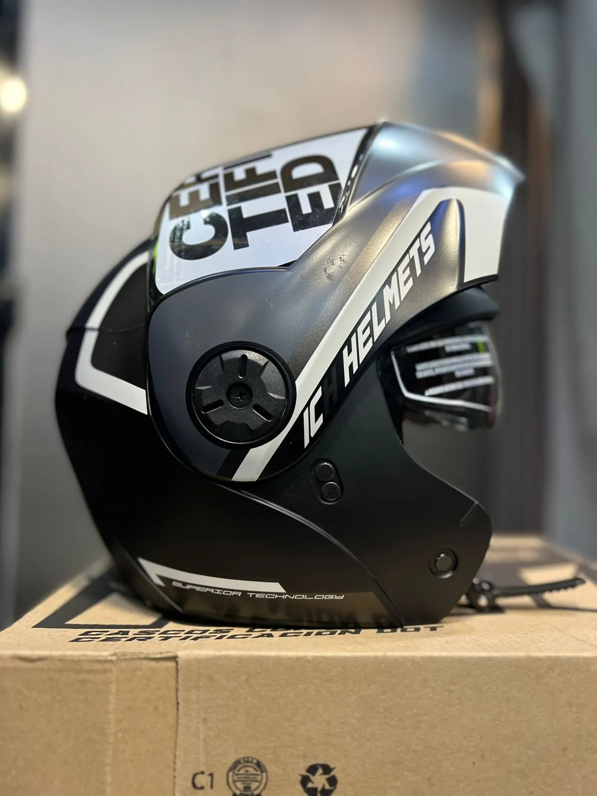 Casco Abatible ICH 3110 Xparce Gris