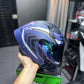 Casco Integral XTRONG Ranger Lineal Morado