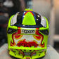 Casco Cross HRO MX3300 DV Roket Mosnter Amarillo