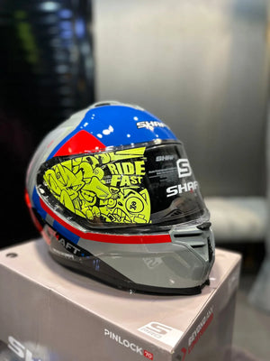 Casco Integral SHAFT 598 GTR Take Down Rojo