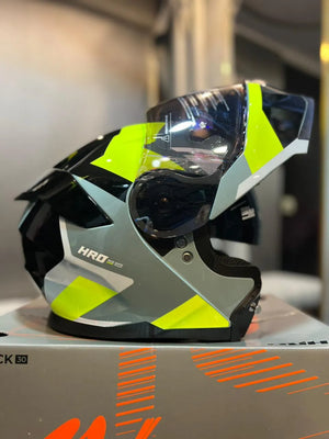 Casco Abatible HRO 3440DV Filo Neon