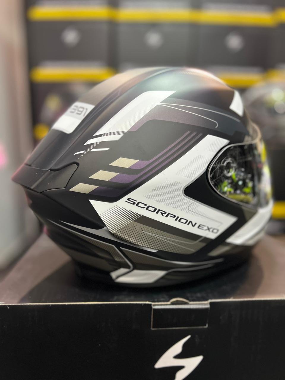Casco SCORPION EXO 391 CAPTOR Gris