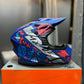 Casco HRO MX03 Racing Team Azul