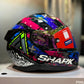 Casco SHARK Skwal i3 Hellcat Rojo Azul