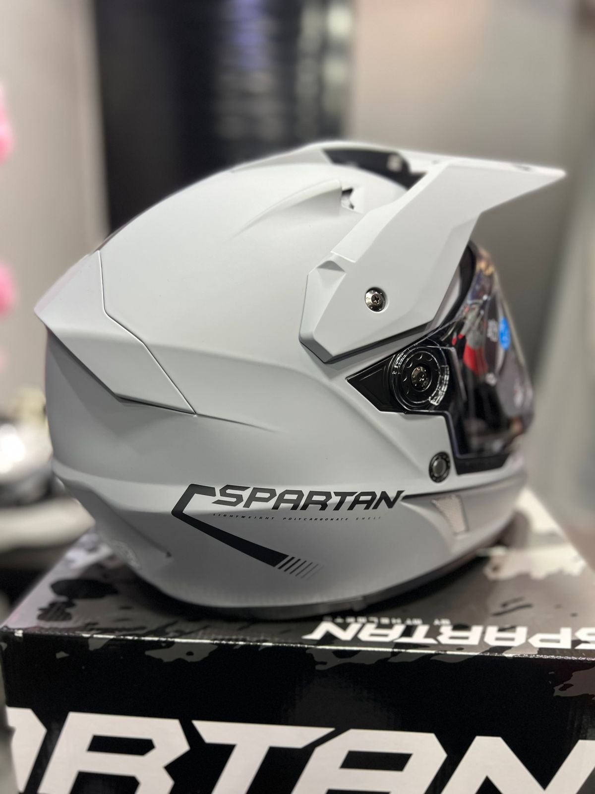 Casco SPARTAN Wolf DS Gris