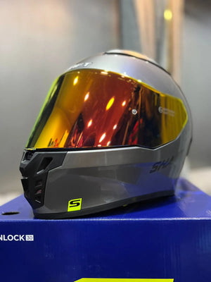 Casco SHAFT 584sp Gris Brillante
