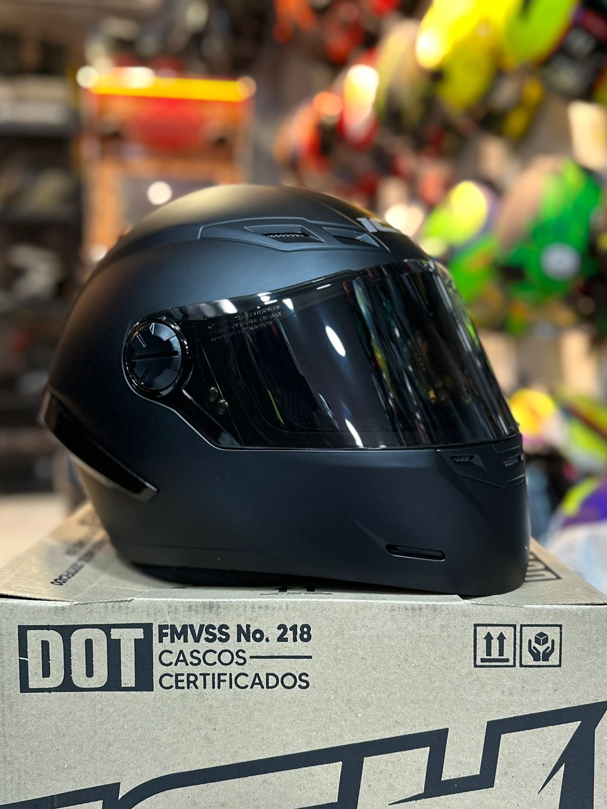 Casco Integral ICH 501 Negro Mate