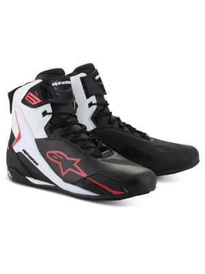 Botas ALPINESTARS Faster 4 Blancas con Rojo