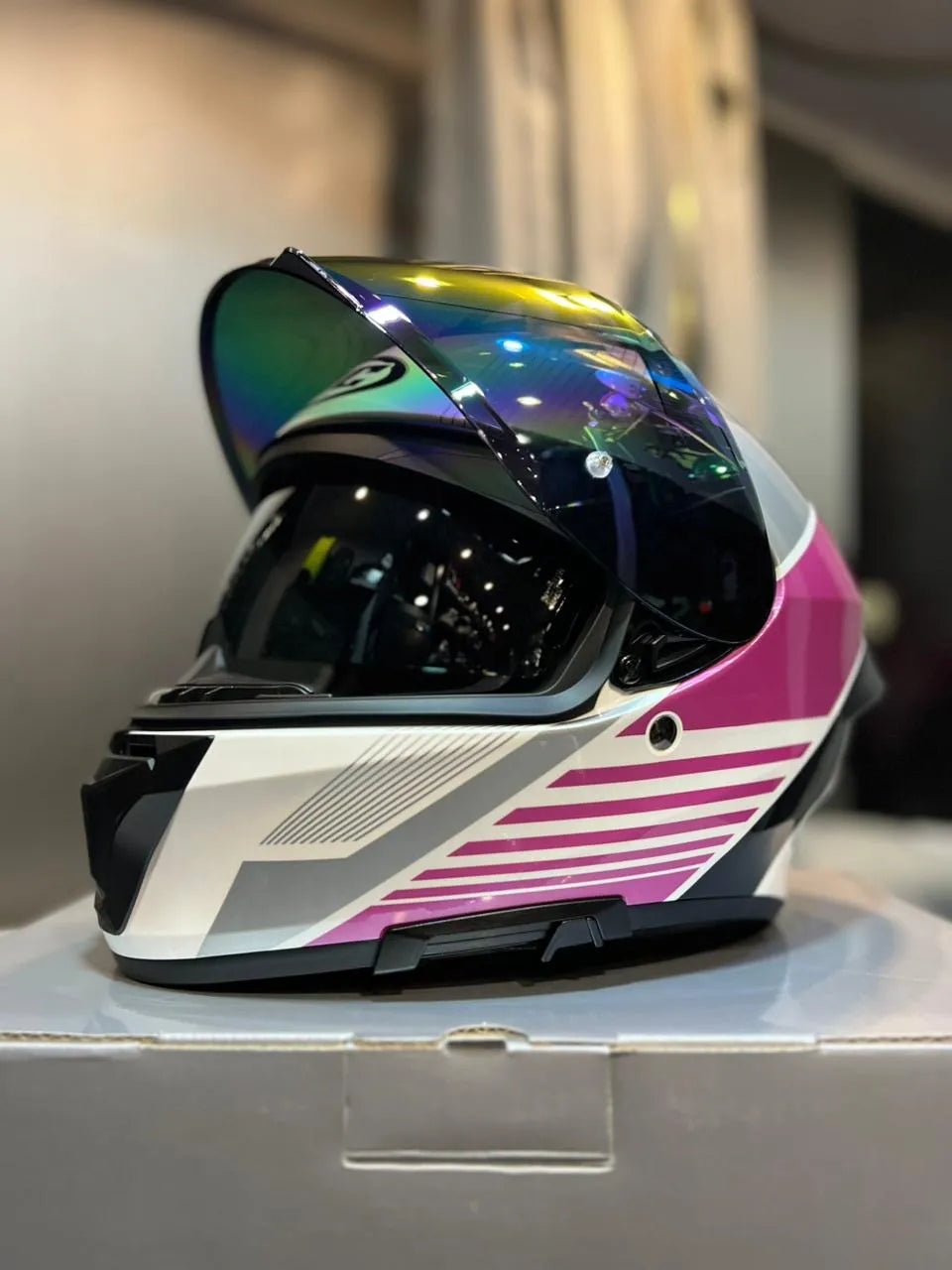 Casco HJC C71 Morix Rosado