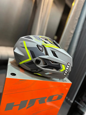 Casco HRO MX03 Ilfrato Gris