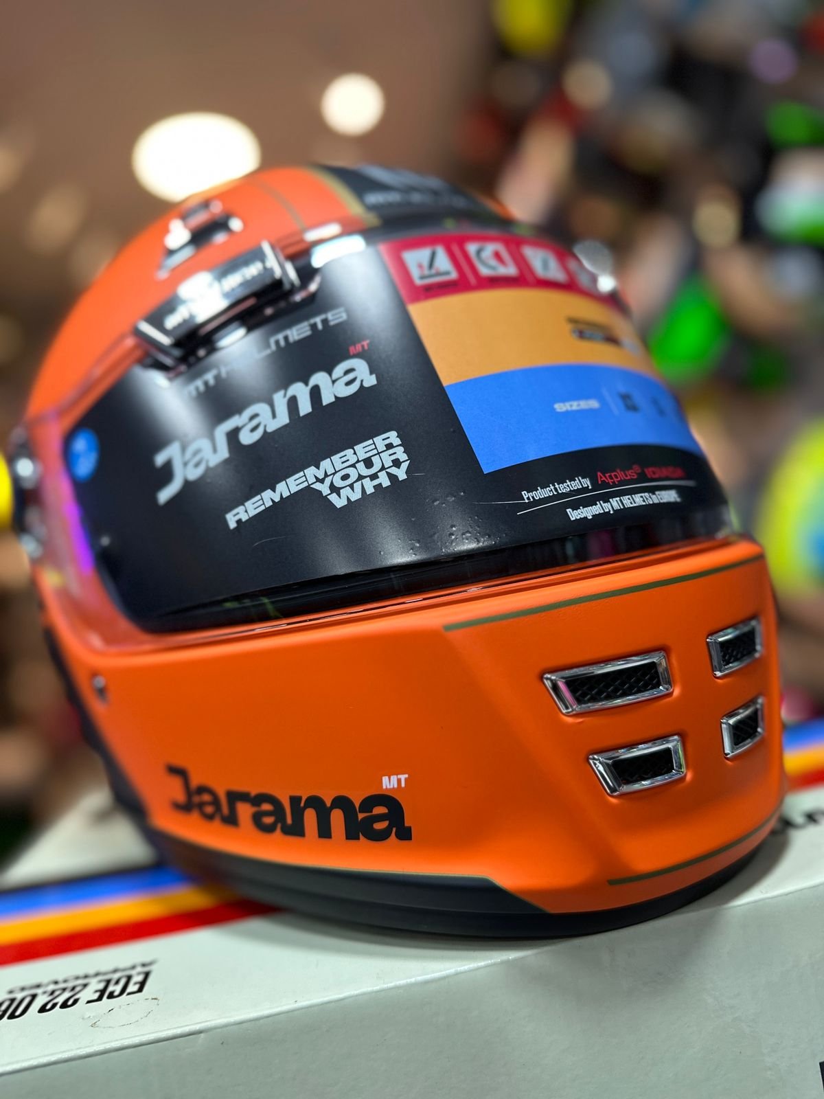 Casco MT Jarama Naranja