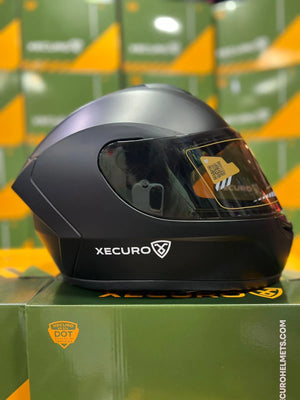Casco Integral XECURO 921 Solid Negro Mate