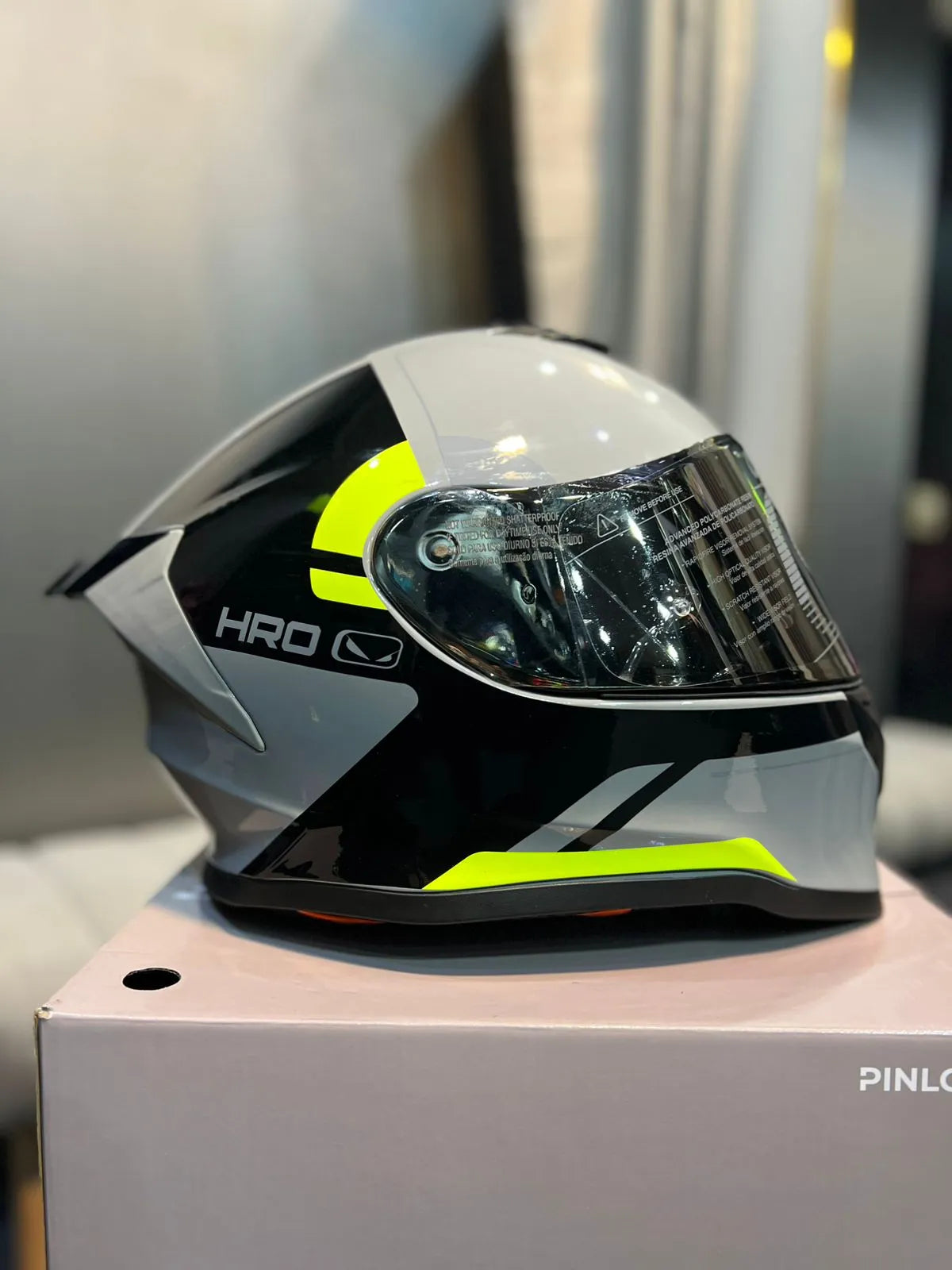 Casco HRO 506SP Ogol Gris Verde