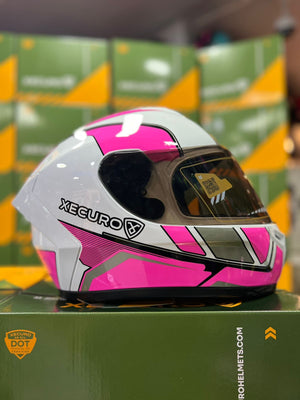 Casco Integral XECURO 921 Neo Rosado