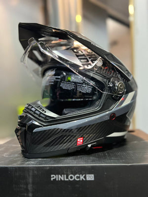Casco SHAFT PRO SERIES Carbón MX480C Atlas Gris