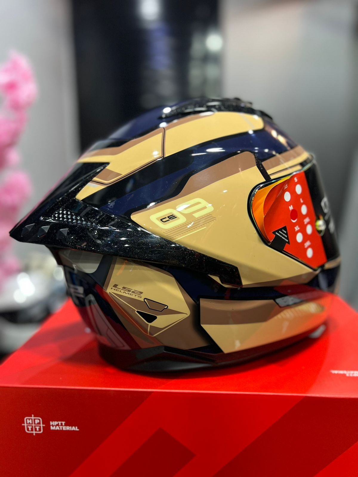 Casco LS2 FF806 Dorado