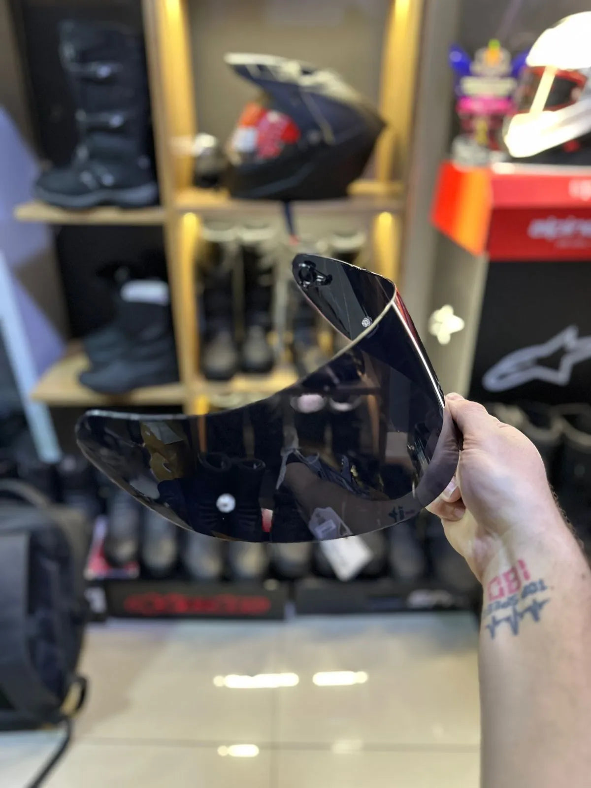 Visor AGV K1 Negro Humo