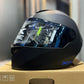 Casco X One 500RS Solid Negro Azul