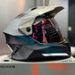 Casco Cross HRO MX340 DV Long Gris