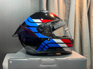 Casco HJC C10 HIPER - AZUL ROJO