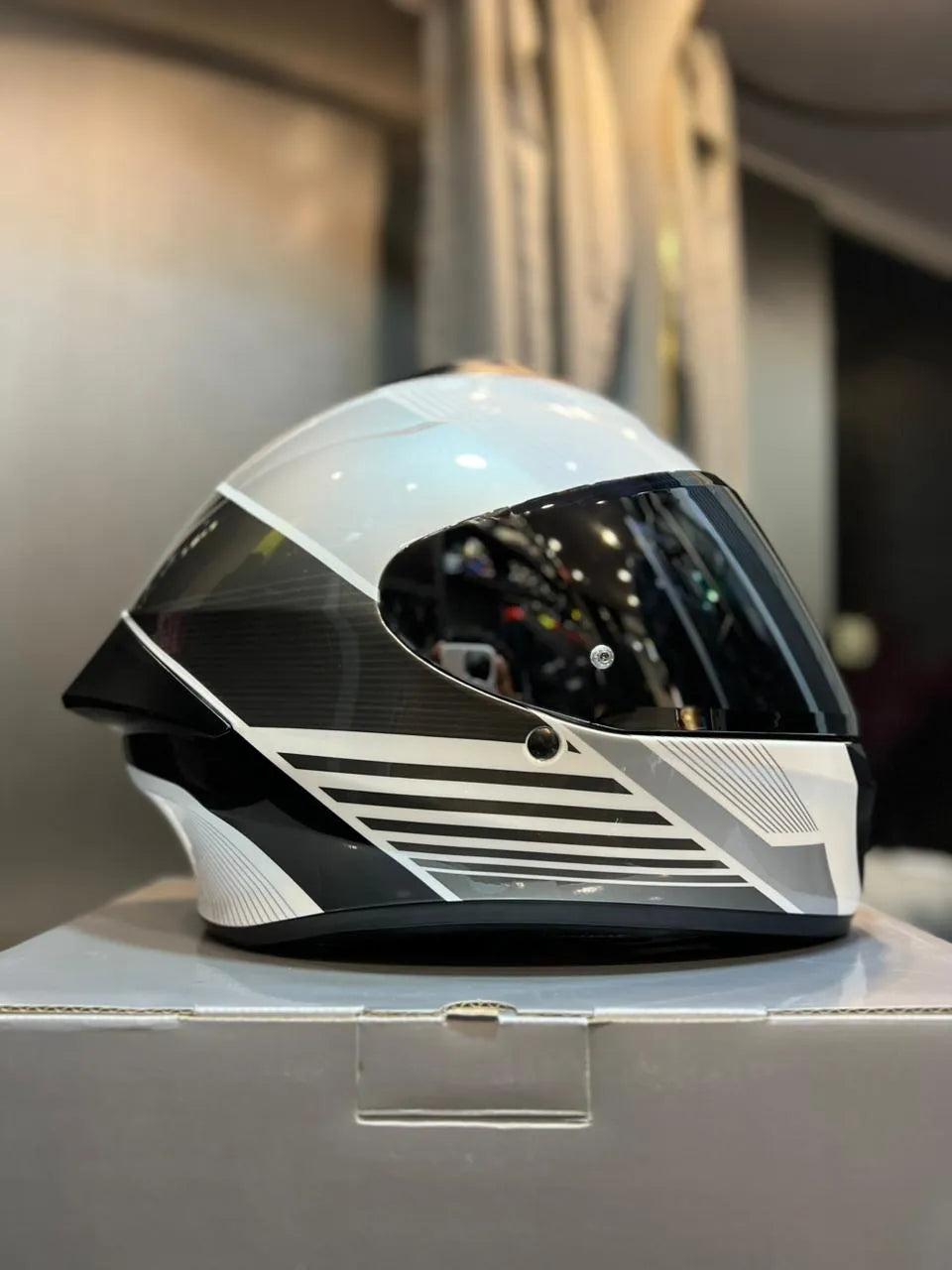 Casco HJC C71 Morix Gris