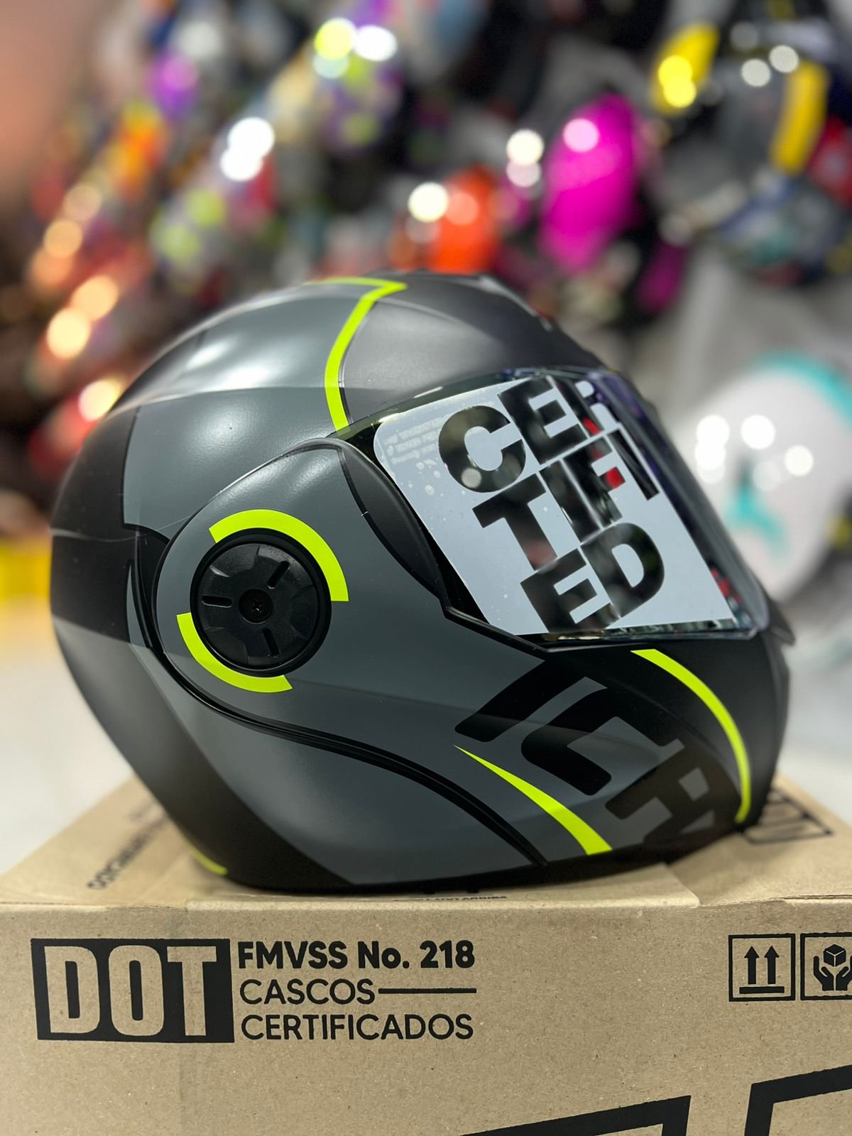 Casco Abatible ICH 3110 soul Amarillo