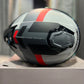 Casco SHAFT PRO SERIES 240DV Cozone Gris Rojo